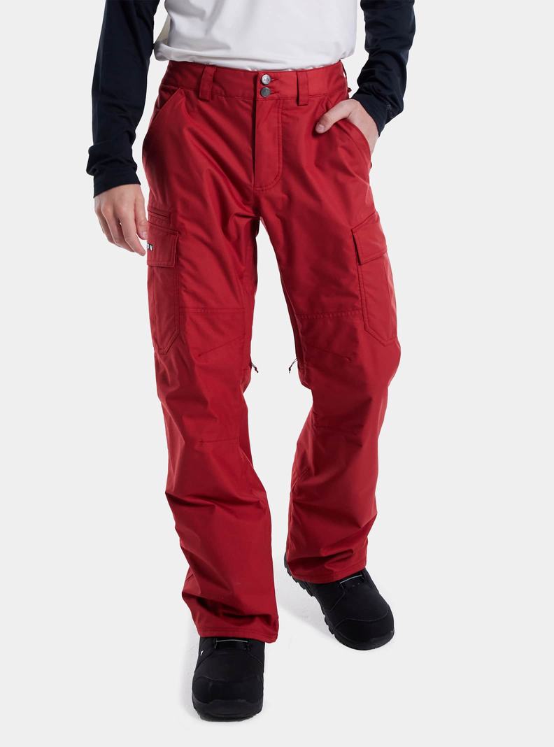 Orange Pink Burton 2L Cargo (Relaxed Fit) Men's Ski Pants | UTXGEZ281