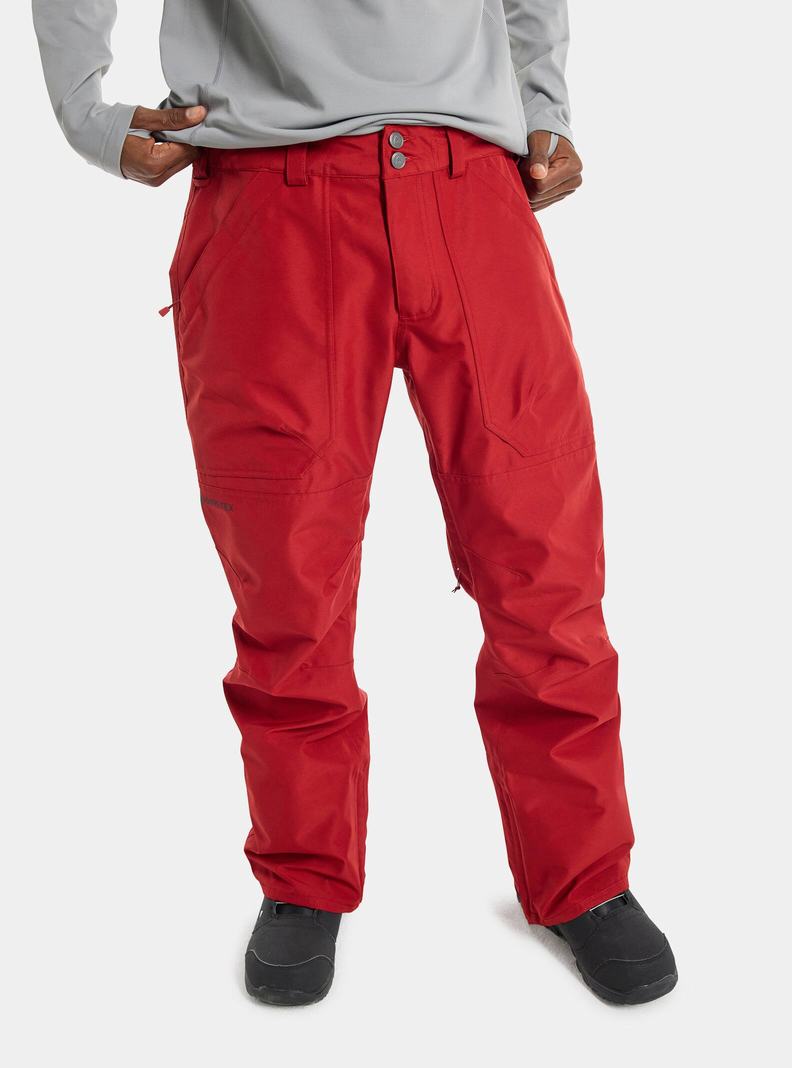 Orange Pink Burton Ballast GORE‑TEX 2L Men's Ski Pants | VHPAOS968