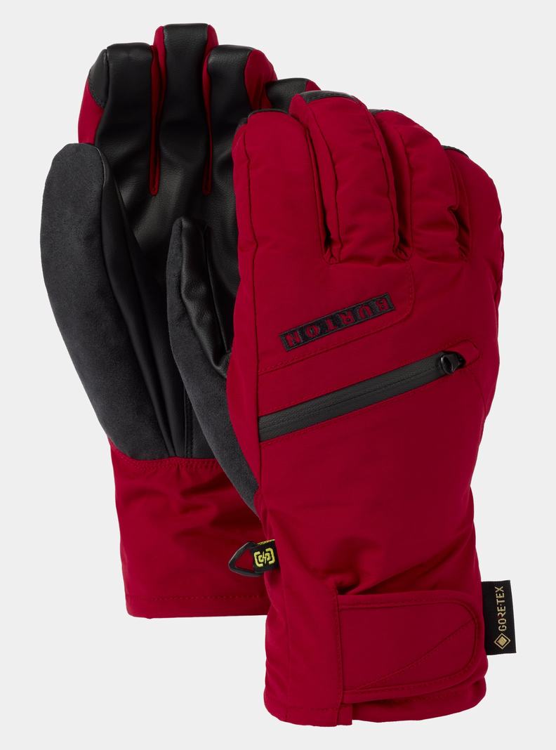 Orange Pink Burton GORE-TEX Under Men\'s Ski Gloves | VUEYMW963