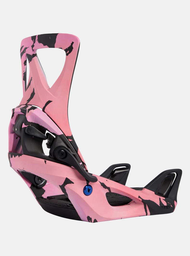 Pink / Black Burton Step On® Re:Flex Women\'s Snowboard Bindings | GLJEDW158