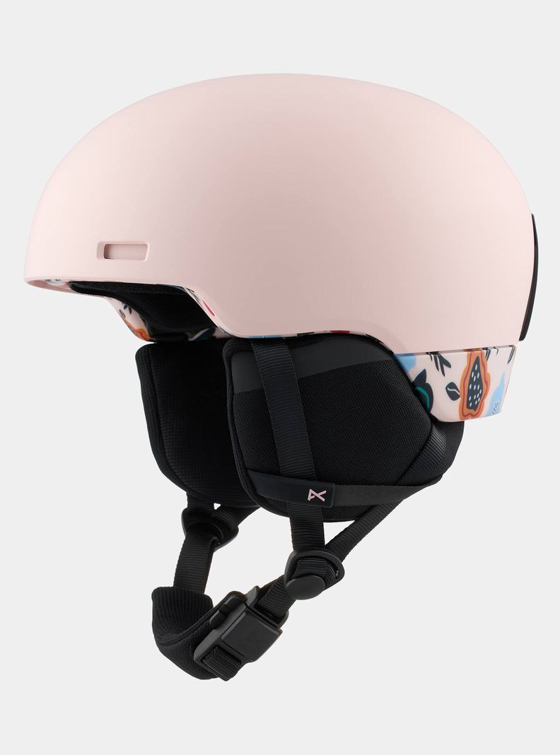 Pink Burton Anon Windham WaveCel Kids' Snowboard Helmets | EODBHR754