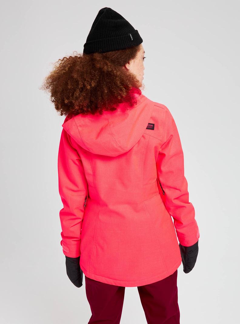 Pink Burton Jet Set Women's Ski Jackets | XGZQPL295