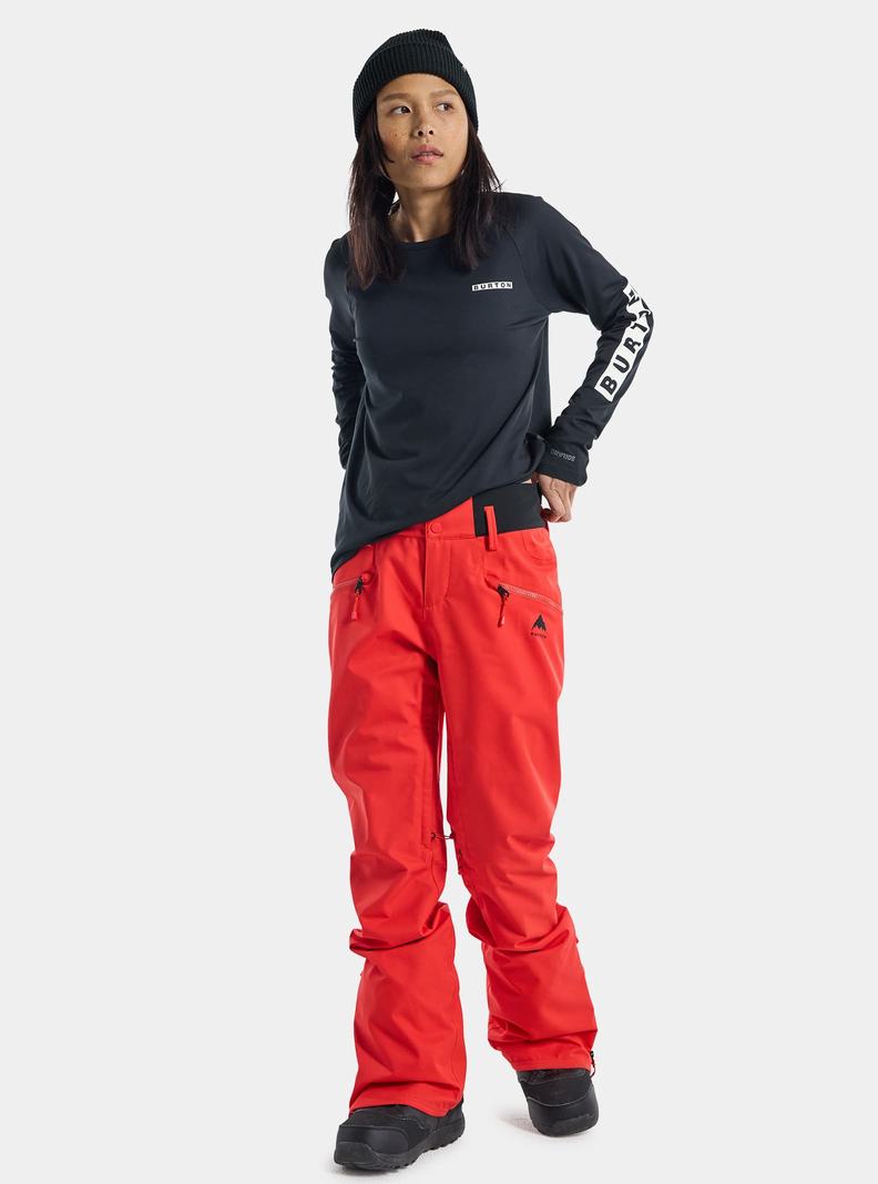 Pink Burton Marcy High Rise Stretch Women's Ski Pants | AHIFMW153