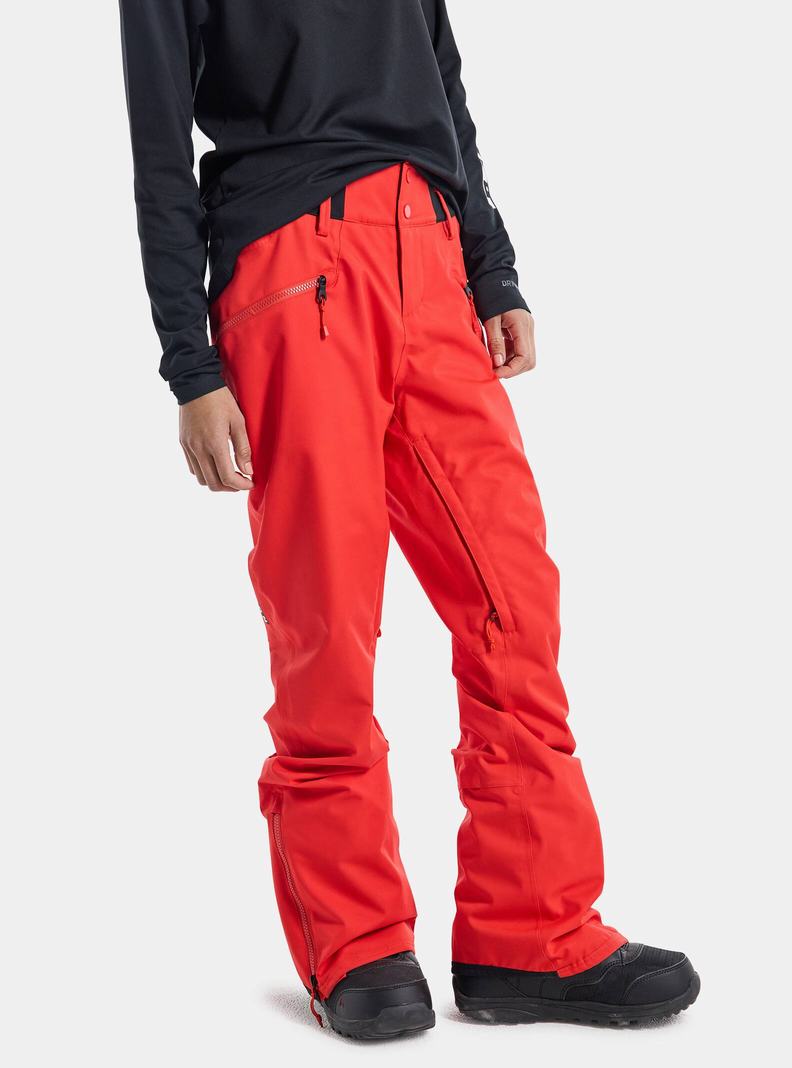 Pink Burton Marcy High Rise Stretch Women's Ski Pants | AHIFMW153