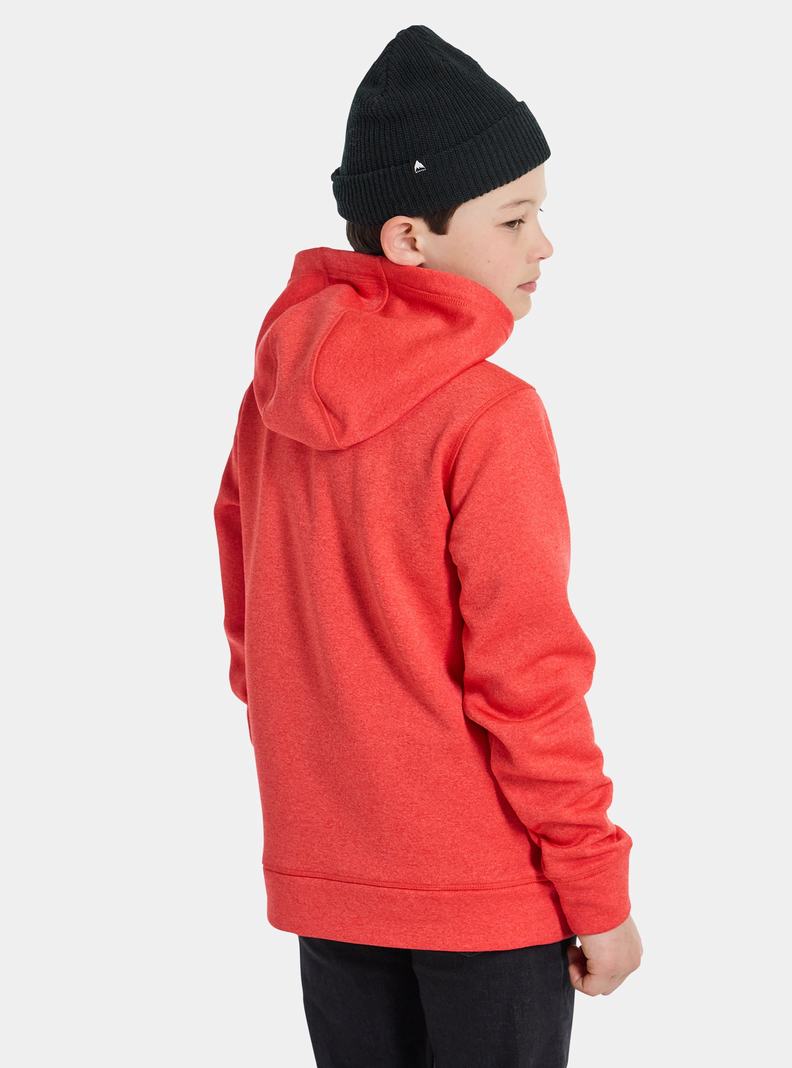 Pink Burton Oak Pullover Kids' Hoodies | GNZUYR940