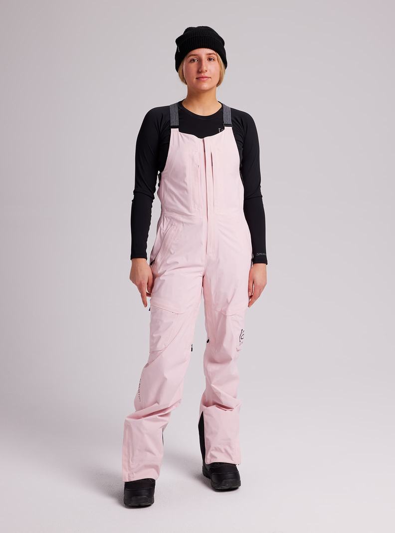 Pink Burton [ak] GORE-TEX 2L Kimmy Women's Bibs | YQSNFH710