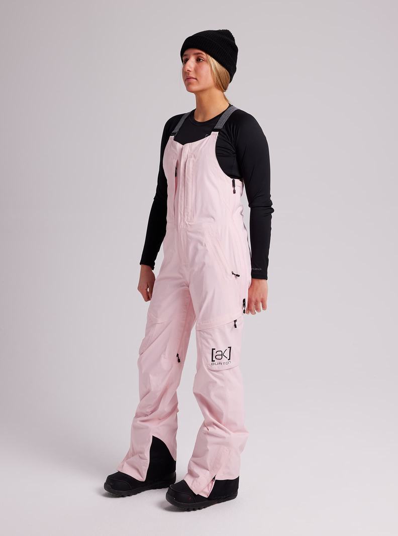 Pink Burton [ak] GORE-TEX 2L Kimmy Women's Bibs | YQSNFH710