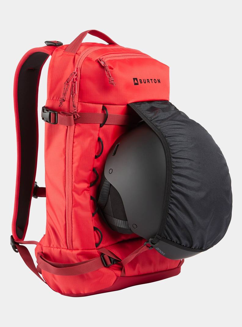 Pink / Orange Pink Burton Sidehill 18L Unisex Backpacks | OMJEHA015