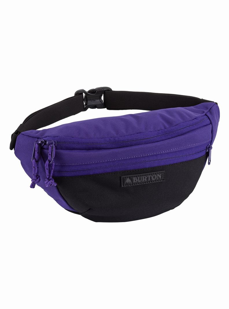 Purple Burton 3L Hip Pack Unisex Backpacks | DBFHJZ296