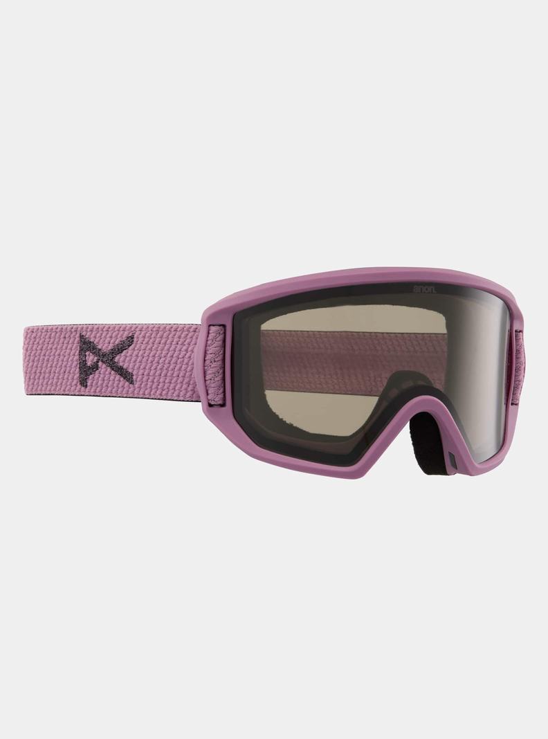 Purple Burton Anon Relapse Jr. Goggles + MFI® Face Mask Kids\' Ski Goggles | DMGYIQ248