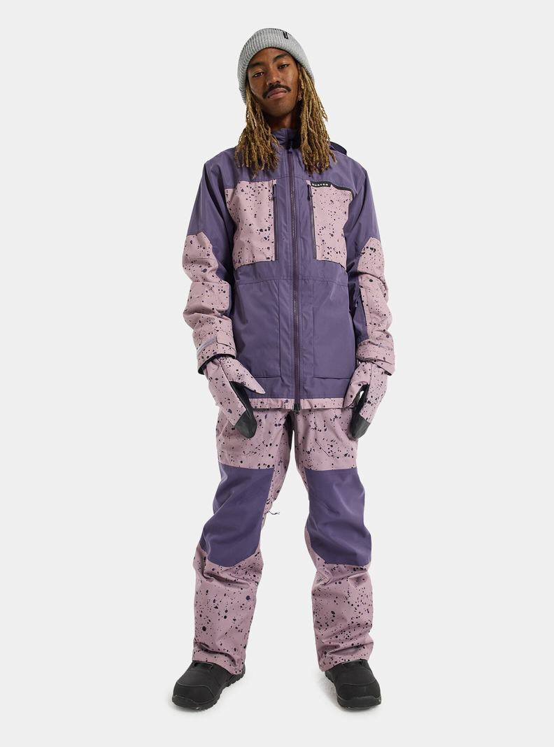 Purple Burton Frostner 2L Men's Ski Jackets | PIVLJY867