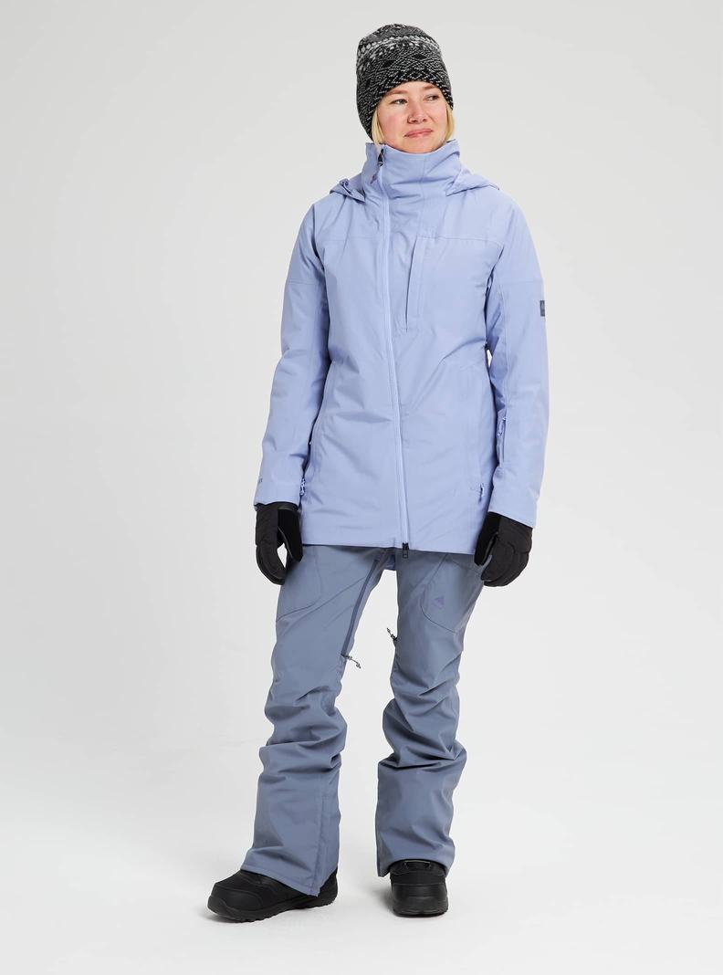 Purple Burton GORE-TEX Pillowline Women's Ski Jackets | FRQBOW340