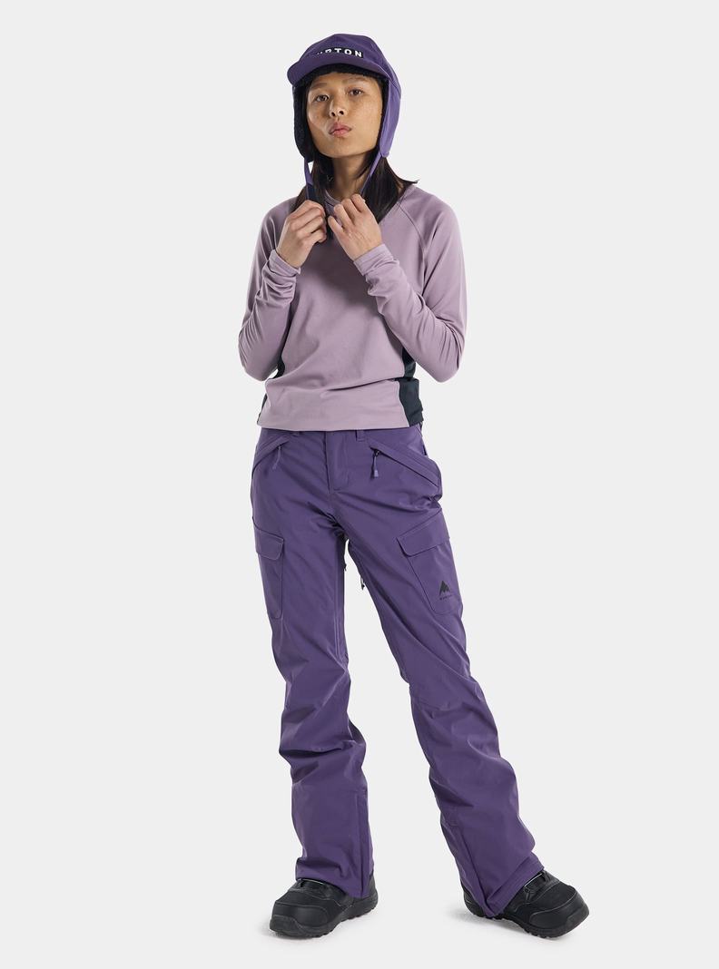 Purple Burton Gloria GORE-TEX 2L Women's Ski Pants | IKSGBE729