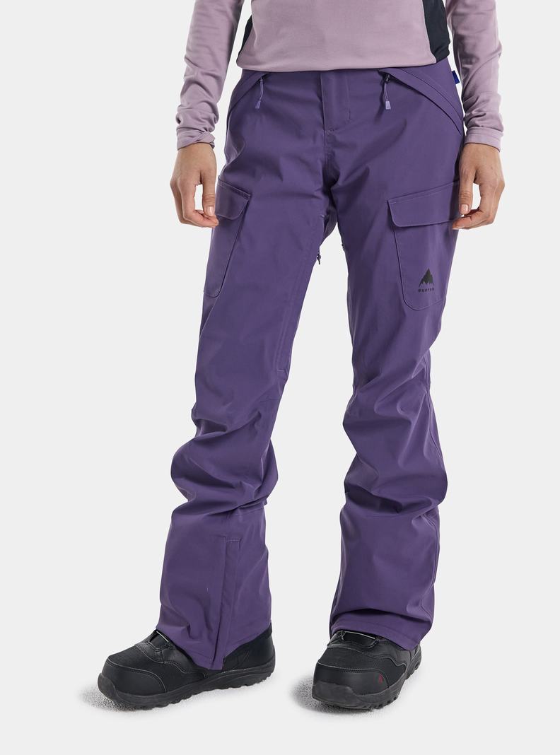 Purple Burton Gloria GORE-TEX 2L Women's Ski Pants | IKSGBE729