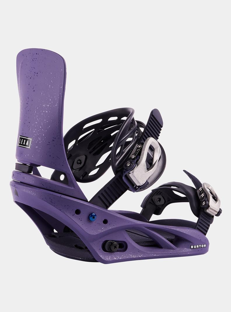 Purple Burton Lexa Re:Flex Women\'s Snowboard Bindings | ZCEKAF576