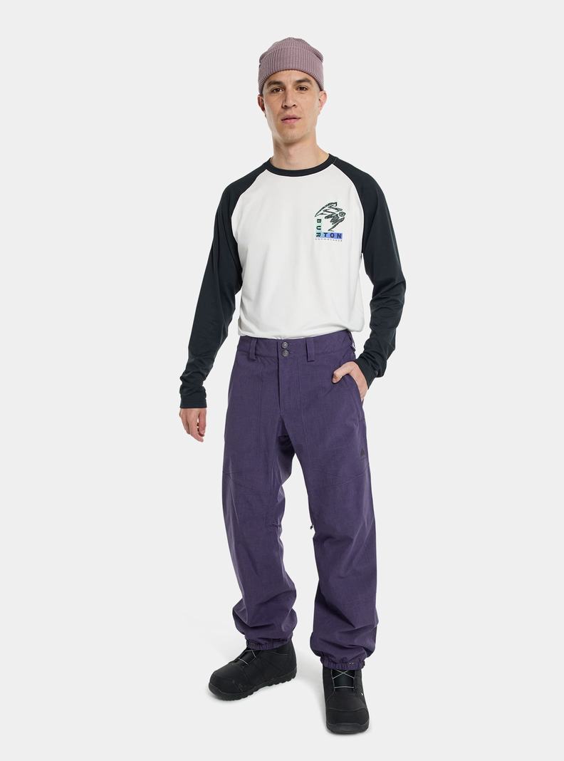 Purple Burton Melter Plus 2L Men's Ski Pants | KOXRQA372