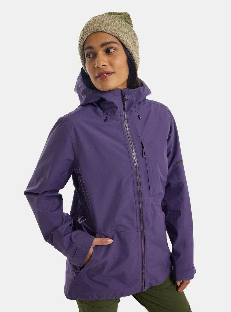 Purple Burton Multipath GORE-TEX 2L Women's Ski Jackets | KNZALT613