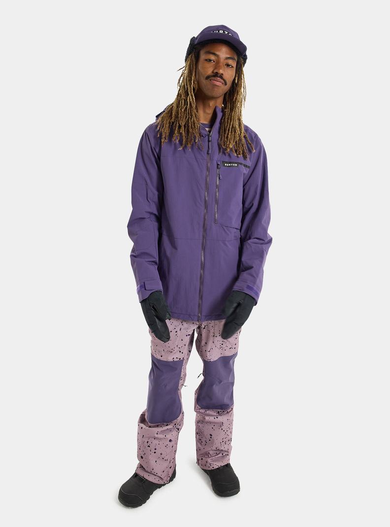 Purple Burton Peasy 2L Men's Ski Jackets | URNQVZ092