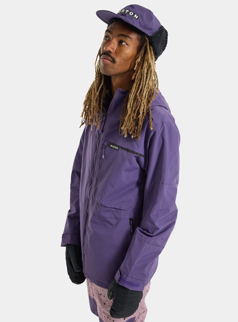 Purple Burton Peasy 2L Men's Ski Jackets | URNQVZ092