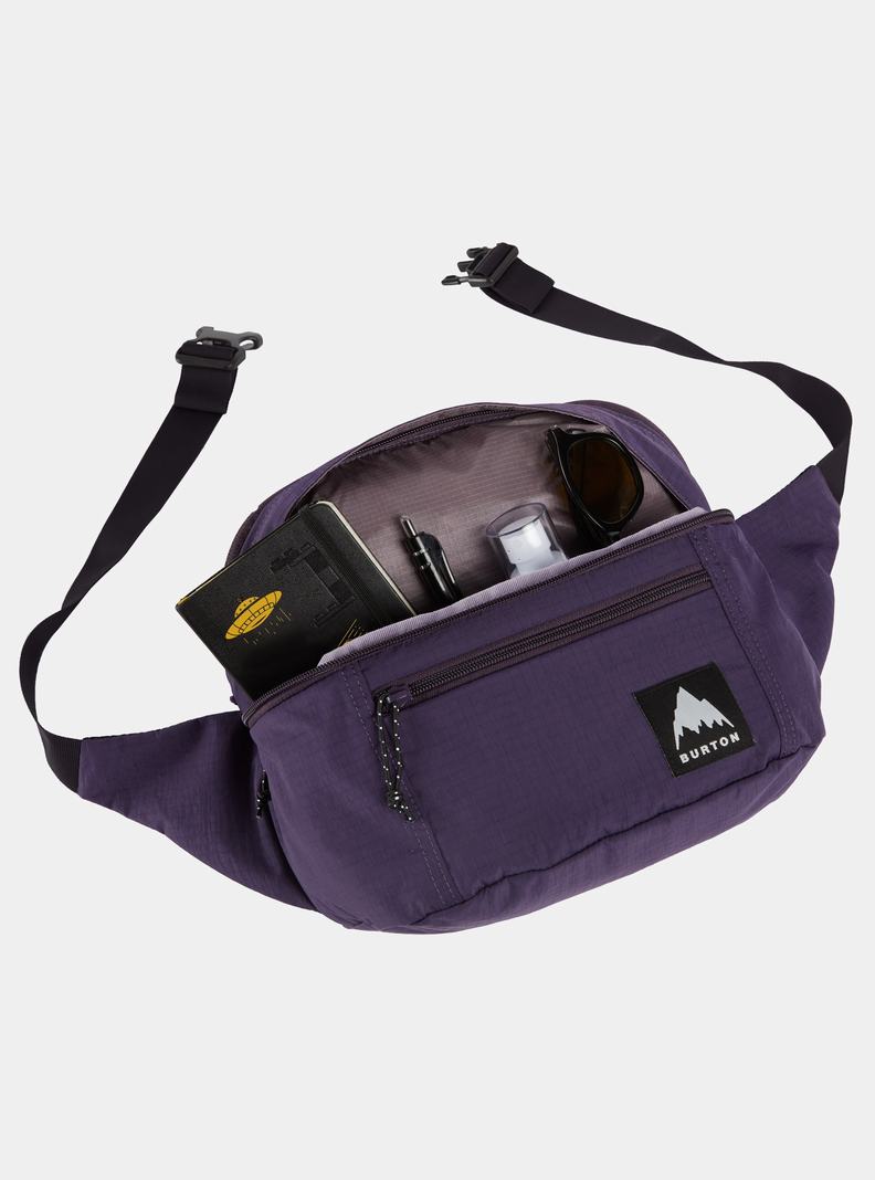 Purple Burton Sleyton Packable 18L Hip Pack Unisex Backpacks | XYCHEP235