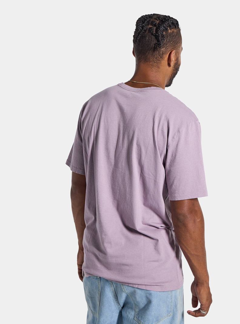 Purple Burton Underhill Short Sleeve Men's T-Shirts | OWSXGH130