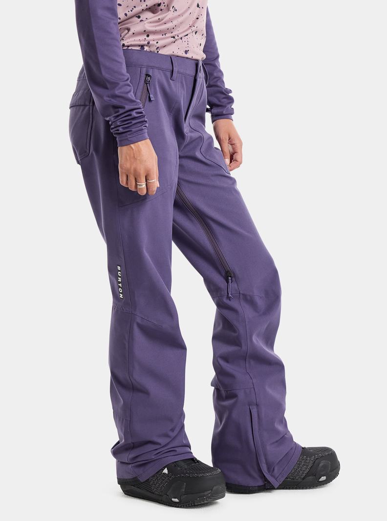 Purple Burton Vida 2L Women's Ski Pants | YDROTC816