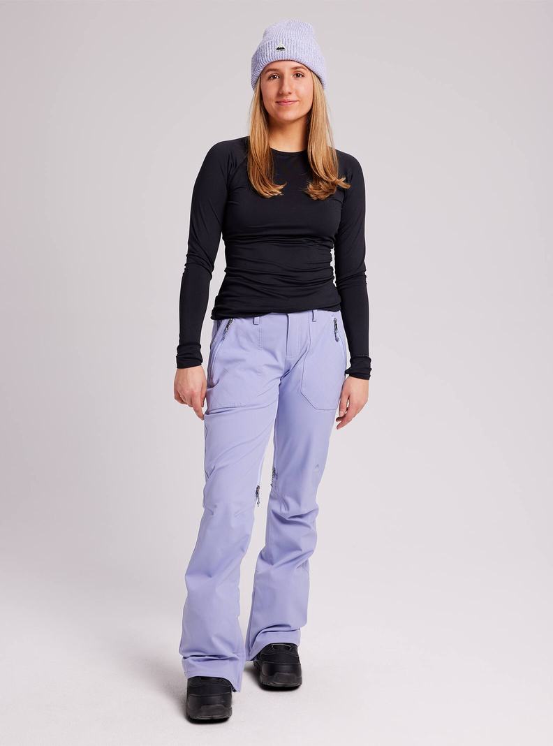 Purple Burton Vida Women's Ski Pants | JEMXFP284