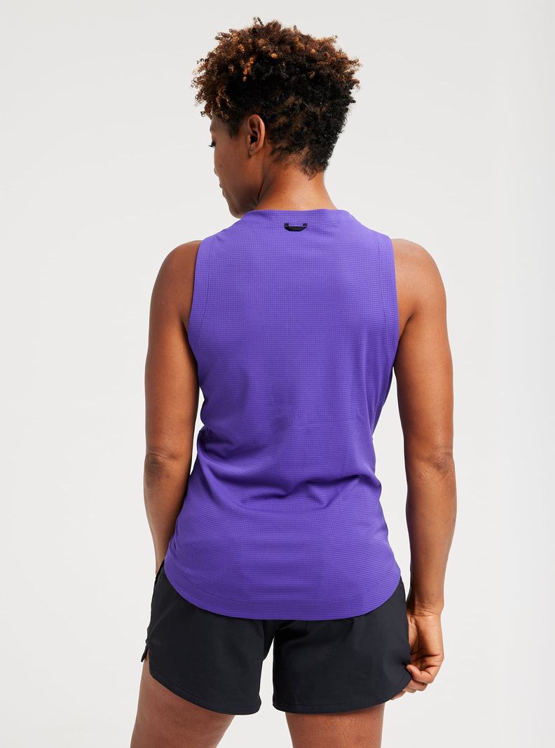 Purple Burton [ak] Helium Power Dry Women's Tank Top | HWBCGK561