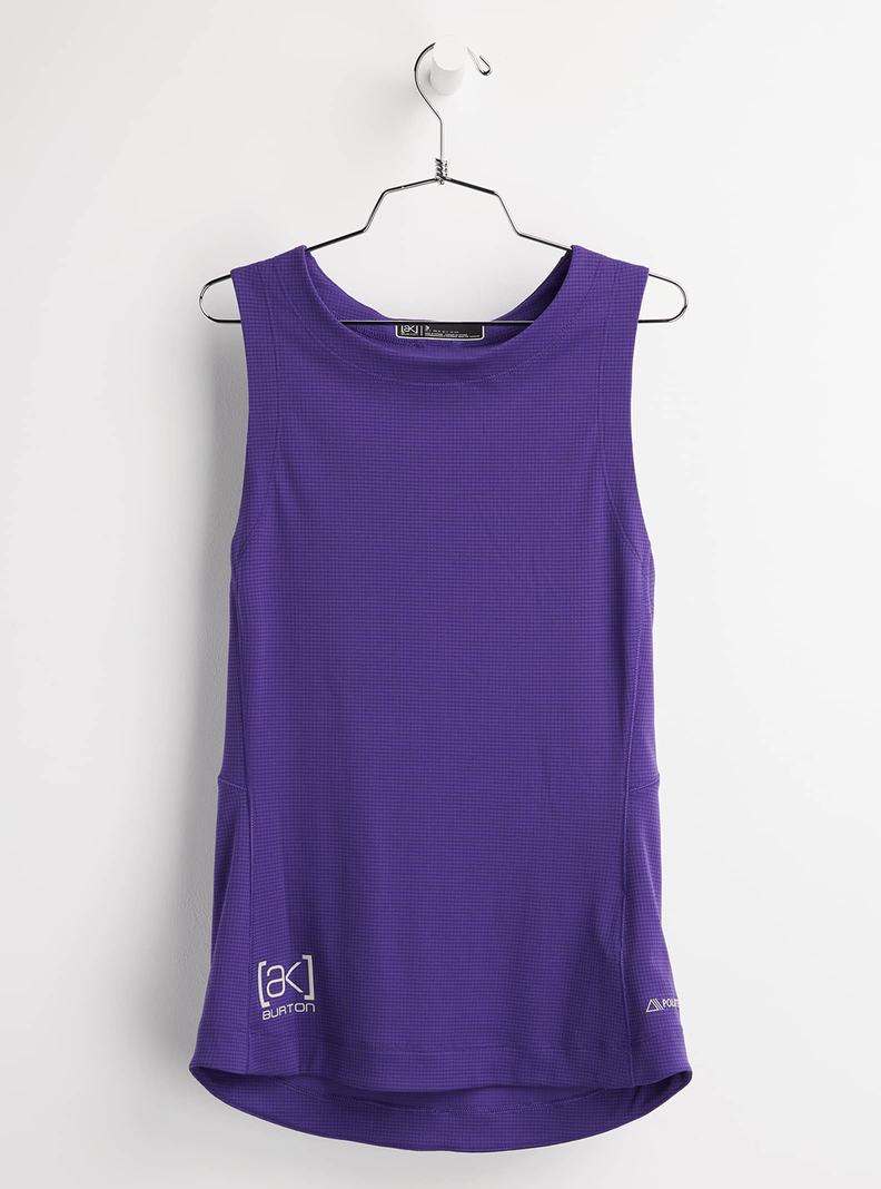 Purple Burton [ak] Helium Power Dry Women\'s Tank Top | HWBCGK561