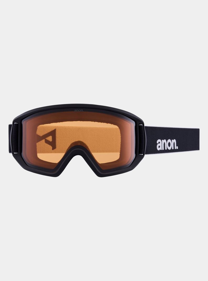 Purple / Orange / Black Burton Anon Relapse Goggles + Bonus Lens Men's Ski Goggles | MPORBX538