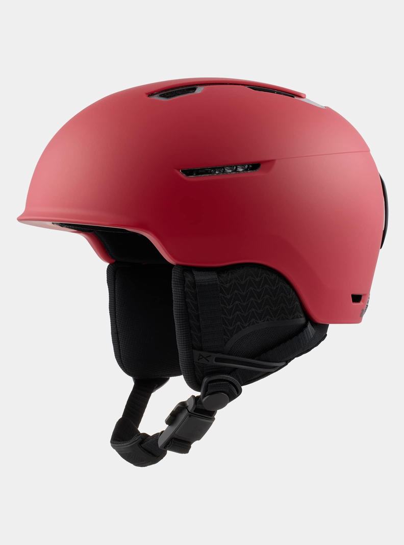 Red Burton Anon Logan WaveCel Men's Snowboard Helmets | FPJQEH642