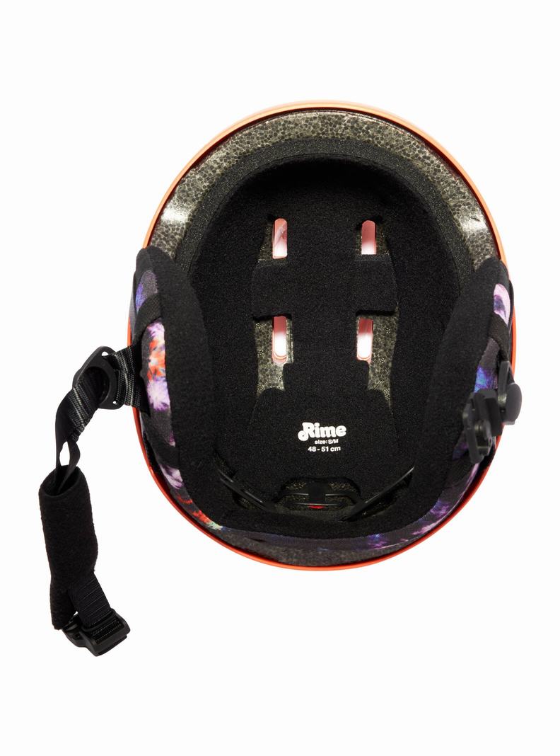 Red Burton Anon Rime 3 Kids' Snowboard Helmets | UONDBQ172