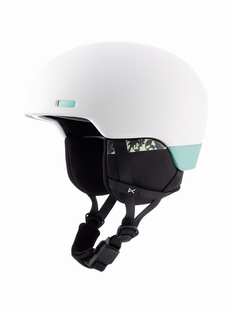 White Burton Anon Windham WaveCel Men's Snowboard Helmets | ZSEODN294