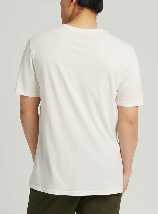 White Burton Colfax Short Sleeve Men's T-Shirts | YXECMO574