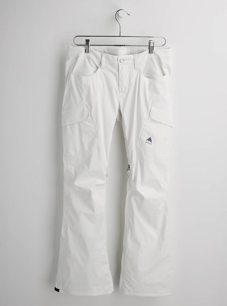 White Burton GORE‑TEX Gloria Women\'s Ski Pants | NOYETV394