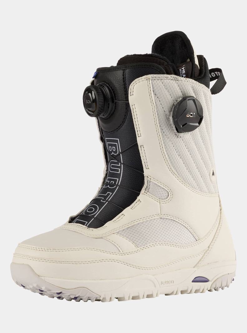 White Burton Limelight BOA® Women\'s Snowboard Boots | GCYLHU625