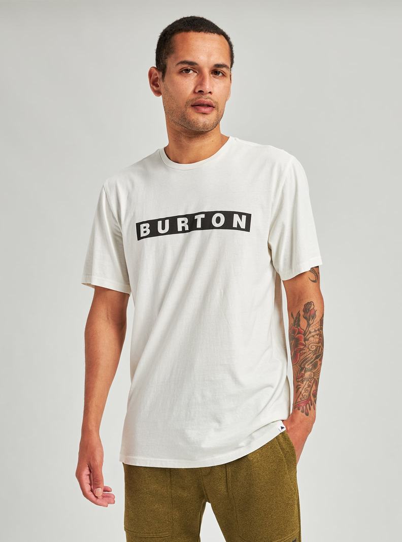 White Burton Vault Short Sleeve Women's T-Shirts | VXYKTD751