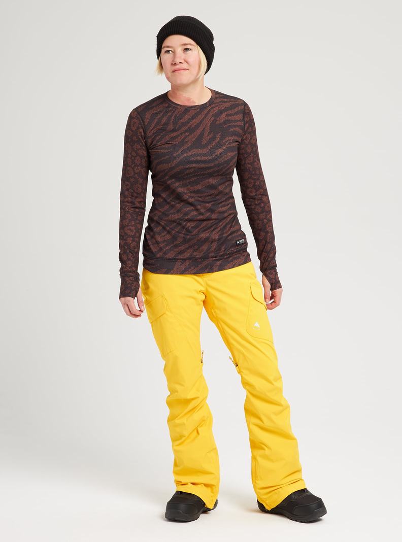 Yellow Burton GORE‑TEX Gloria Women's Ski Pants | DFCJIA160