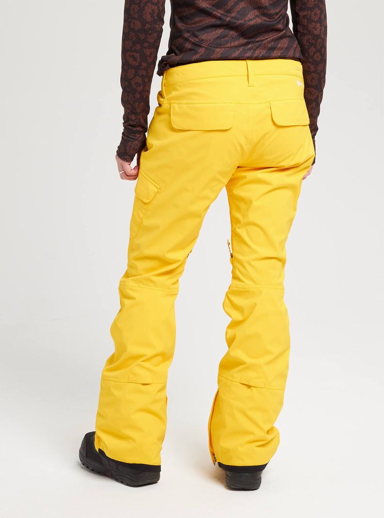 Yellow Burton GORE‑TEX Gloria Women's Ski Pants | DFCJIA160