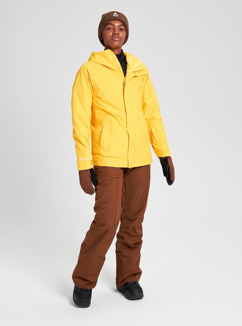 Yellow Burton GORE‑TEX Powline Shell Women's Ski Jackets | EBAYOR940