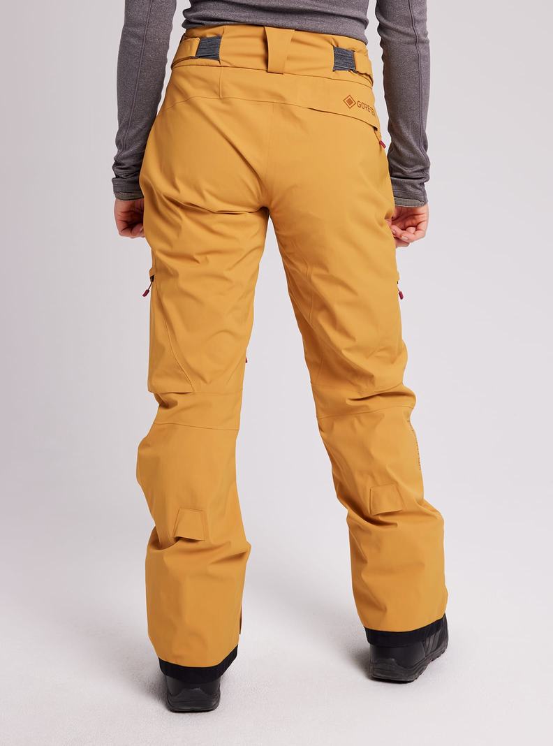 Yellow Burton [ak] GORE-TEX Summit Women's Ski Pants | KQXBFD947