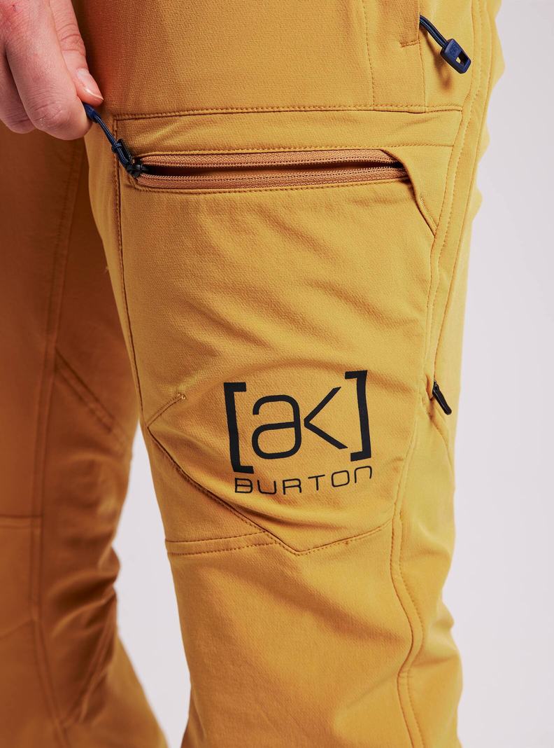 Yellow Burton [ak] Softshell Women's Ski Pants | BEZXNU628